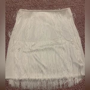 Fringe skirt
